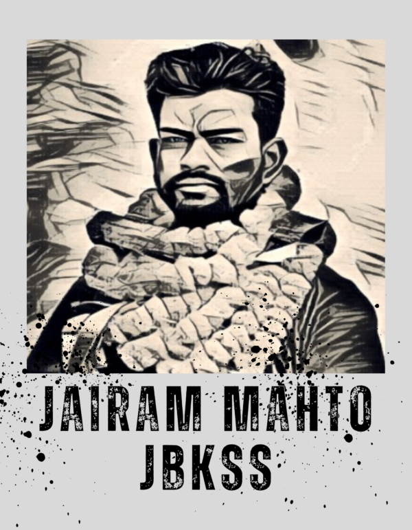 Jairam Mahto JBKSS Party White T shirt - Image 2